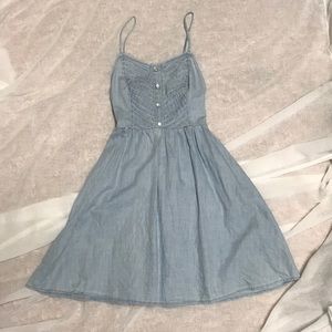 LC | Chambray Dress with POCKETS | Barely Worn!